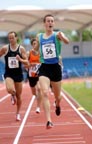 Steven Evison (City of Sheffield) wins the senior 800 metres, Northern Championships, Sport City, Manchester